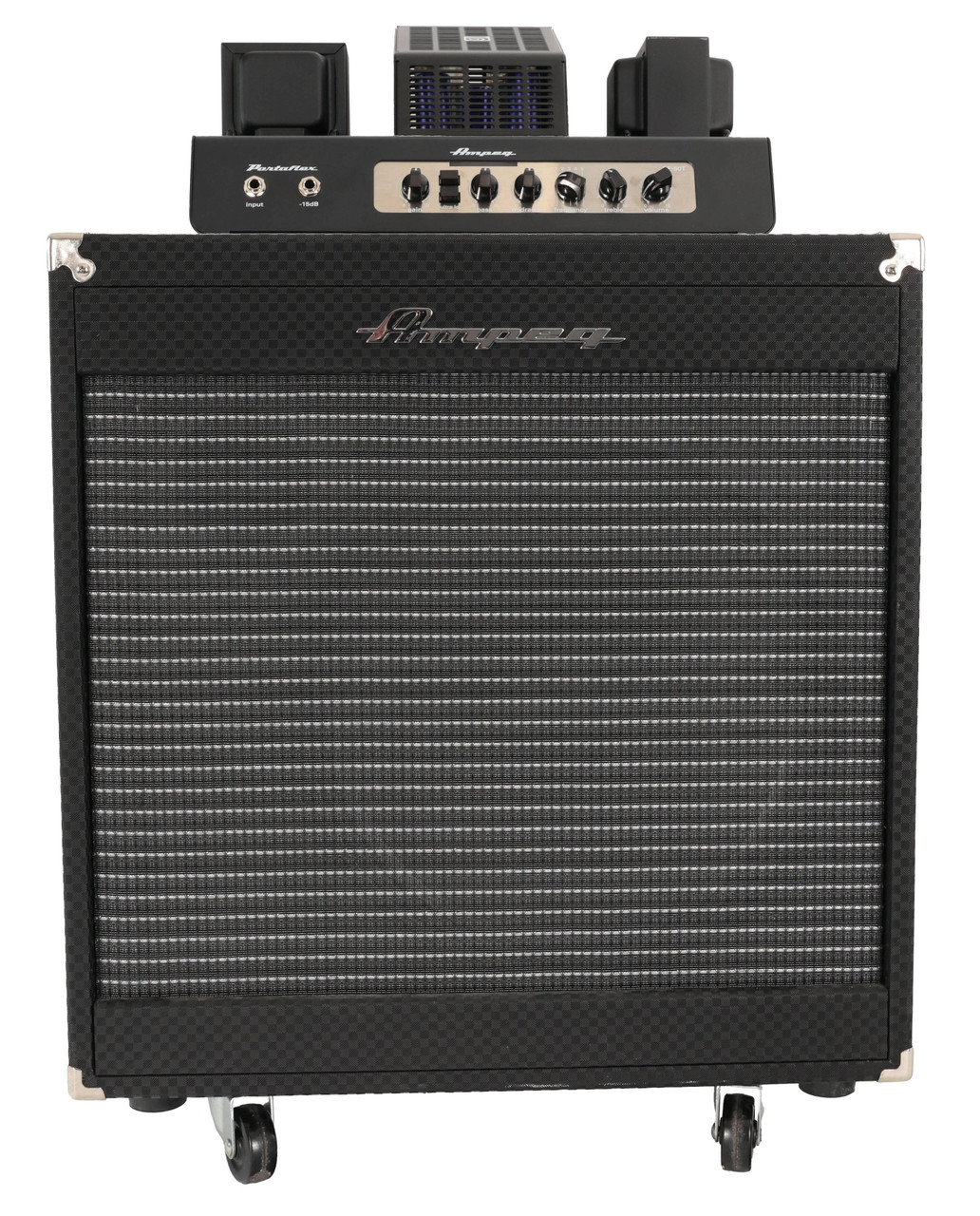 Second Hand Ampeg PF-50T Head With PF-115 HE 450W Cab 033